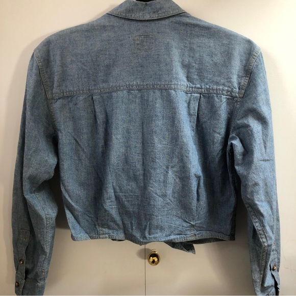 LIZ WEAR Self Tie Button Shirt - Picture 4 of 8